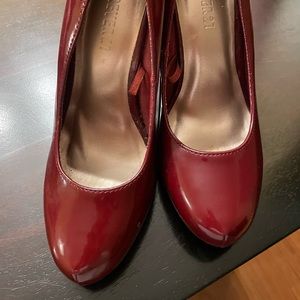 Forever 21 Burgundy Heels